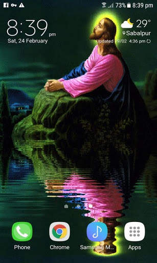 Jesus Shadow Live Wallpaper screenshot 3