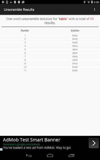 Unscramble Letters and Words 3 تصوير الشاشة