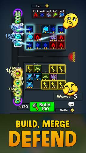 Merge Clash: TD Battles 2 screenshot 3