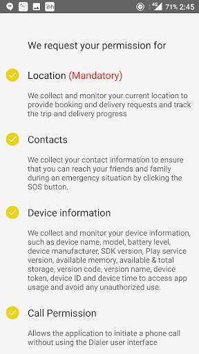 Taxi My Taxi screenshot 2