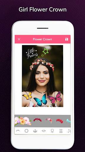 Crown Heart Photo Editor - Heart Crown Camera screenshot 2
