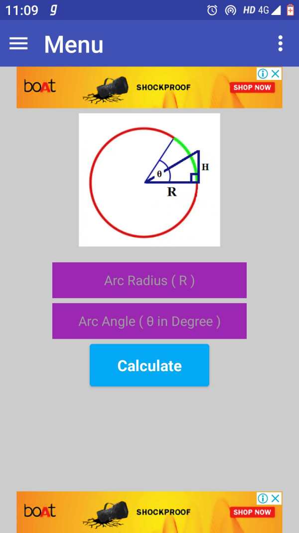 Arc Calculators screenshot 4