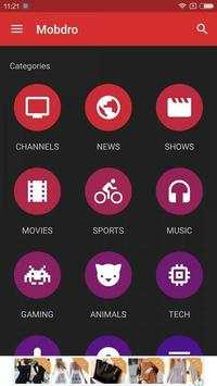 |Mobdro APK| скриншот 1