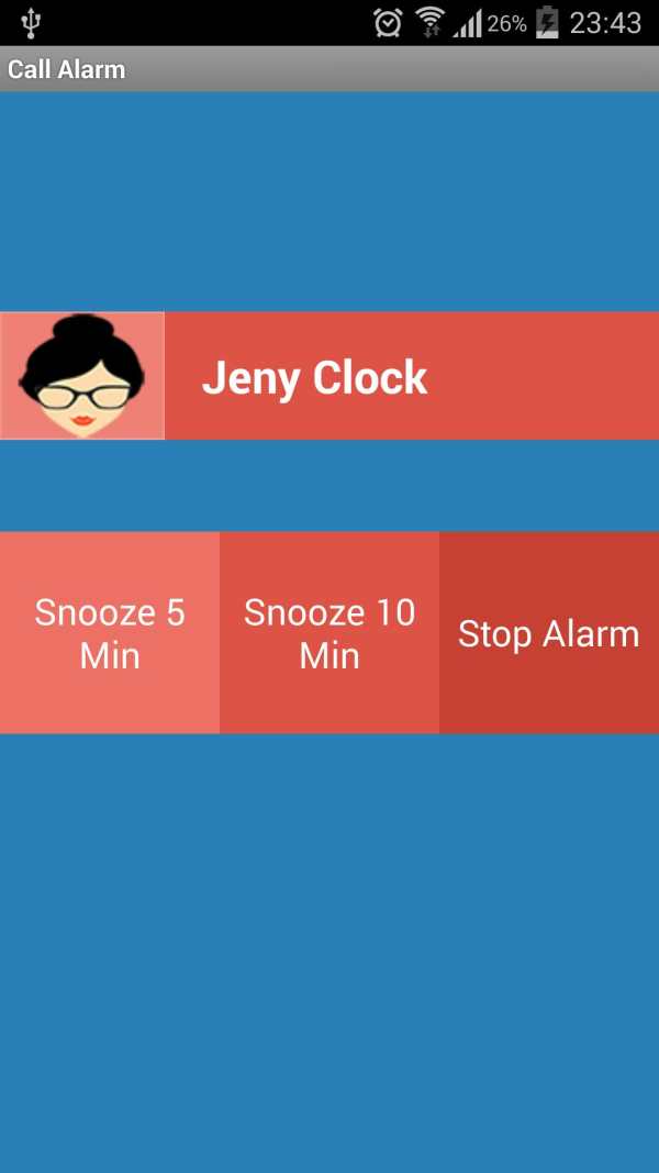 Call alarm clock - Free screenshot 5
