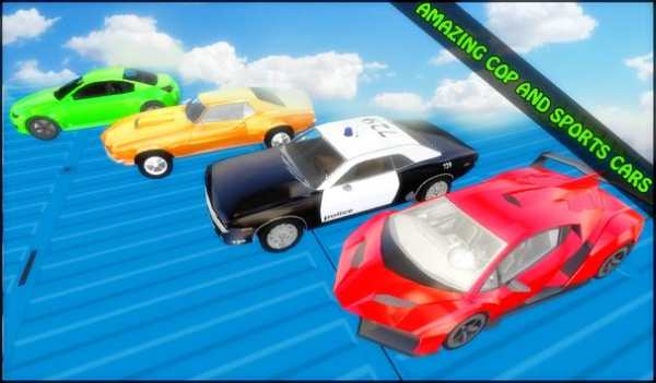Impossible Car Stunt Track 3D Driving screenshot 4