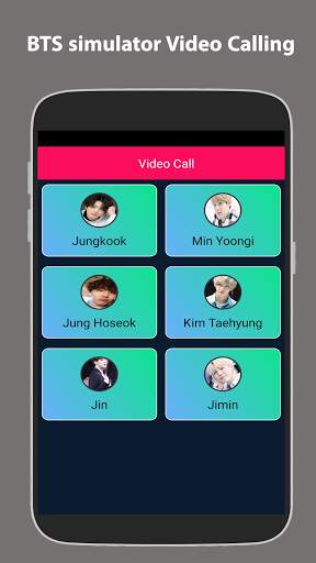 Bts Fake Video Call Chat Prank screenshot 4