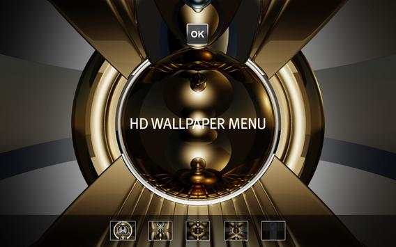 Gold Li Next Launcher theme screenshot 9