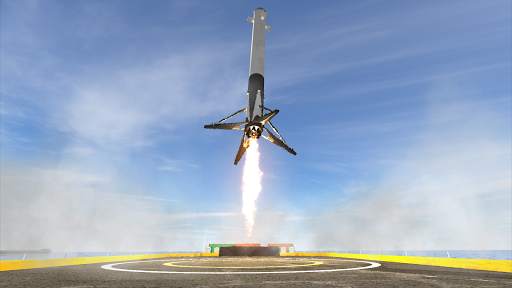 First Stage Landing Simulator screenshot 1