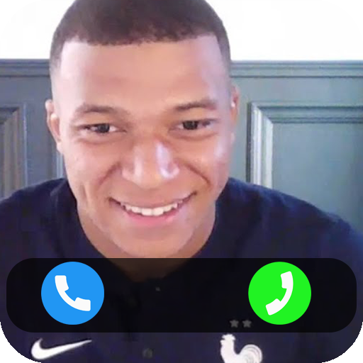 Call Mbappe - Fake Video Call and Live Chat icon