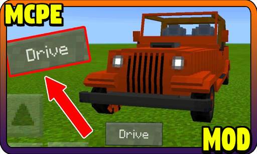 Jeep Cars Addon MCPE - Minecraft Mod screenshot 6
