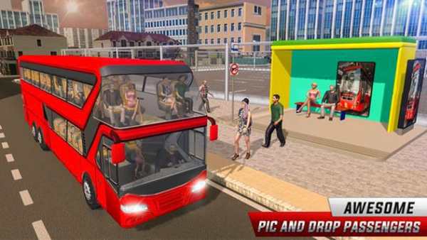 In Bus Driving 2020: Crazy Bus Games 3D screenshot 2
