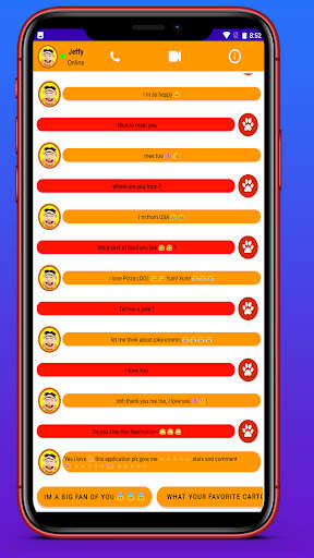 Call Jeffy Puppet  Funny Chat screenshot 3