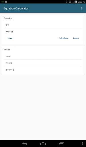 Algebra Equation Calculator screenshot 9