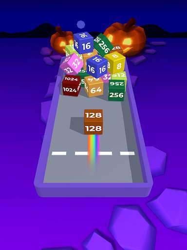 Chain Cube 2048: 3D Merge Game screenshot 9