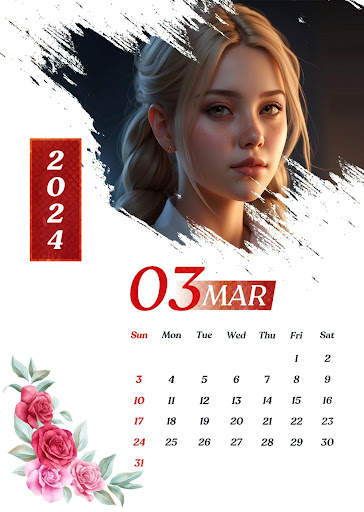 Calendar 2024 Photo Frames screenshot 2