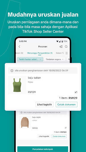 TikTok Shop Seller Center screenshot 2