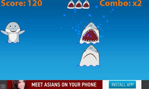 Angry Sharks screenshot 3