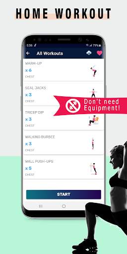 WeFit – Female fitness & Home Workout for Women screenshot 3