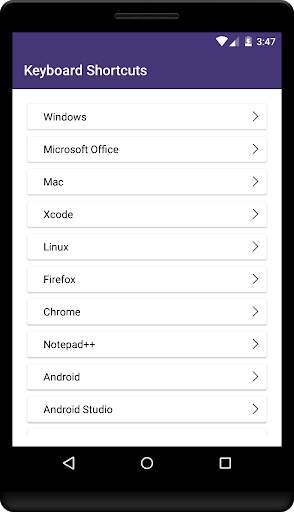 Learn Keyboard Shortcuts स्क्रीनशॉट 1