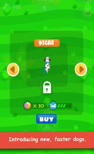 Doggie Run : dog running game! screenshot 2