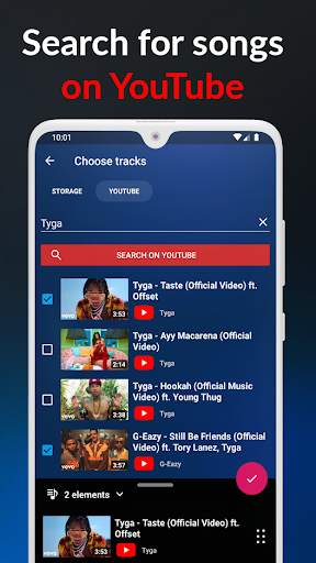 Music & Floating Tube, Online Playlists - Musicate screenshot 5