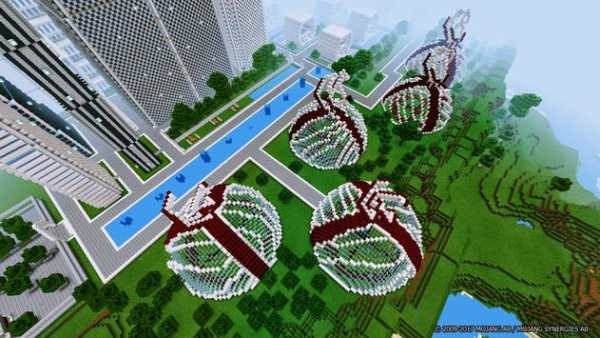 Futuretroplis City map for Minecraft screenshot 5