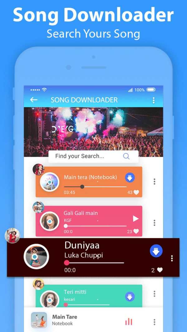 Song Download-Free Mp3 Music Downloader screenshot 2