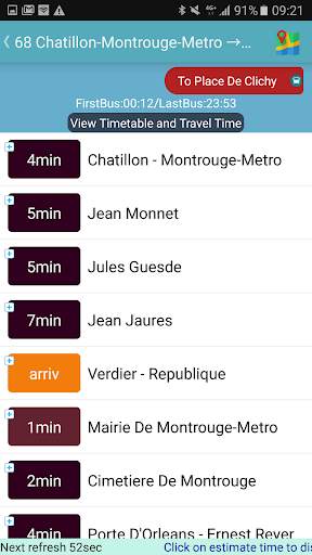 Paris Bus screenshot 3