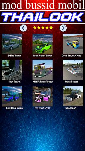 Mod Bussid Mobil Thailook screenshot 3