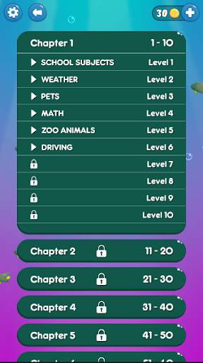 Shark Word Stack स्क्रीनशॉट 4