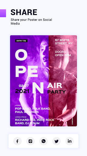 PostArt - Poster Maker & Video screenshot 7