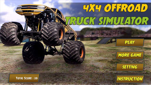 4x4 offroad truck simulator screenshot 1