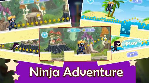 Ninja cookie Running Adventure screenshot 1