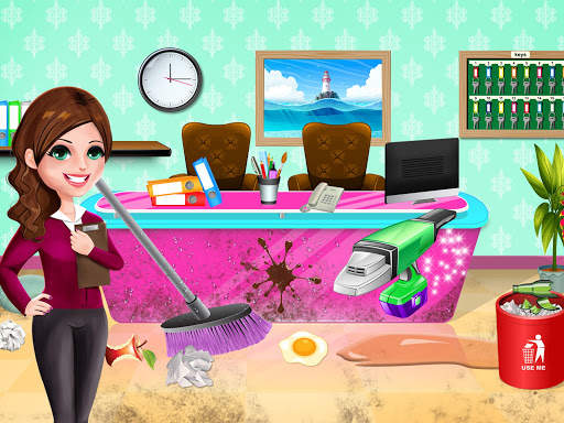 Virtual Hotel Cleaning Manager: Room Service Games screenshot 5