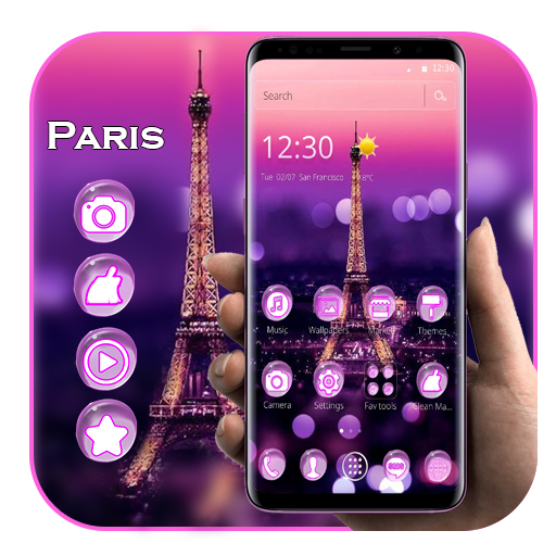 Eiffel Tower theme 2020 icon