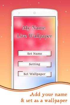 My Name Live Wallpaper screenshot 2