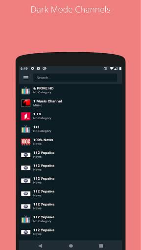 TV Channels screenshot 1