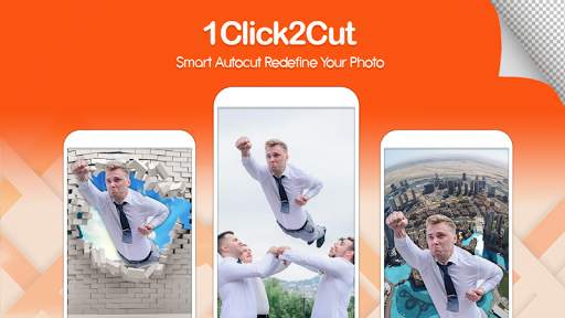 1Click 2CUT: AutoCut AutoBlur Background Eraser screenshot 3