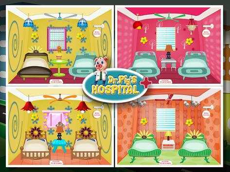 Dr. Pig's Hospital - Kids Game screenshot 10