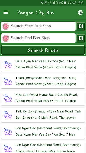 Yangon City Bus (YBS) screenshot 8