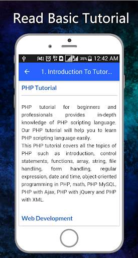 Learn PHP - Offline Tutorial screenshot 8