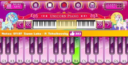 Piano do unicórnio screenshot 1