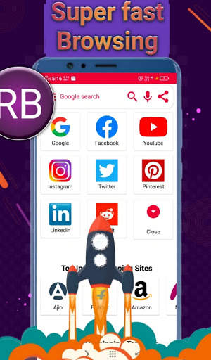 RaaJ Browser - Private Incognito Web Browser screenshot 9