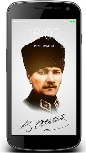 Atatürk Lock Screen & Wallpaper screenshot 3