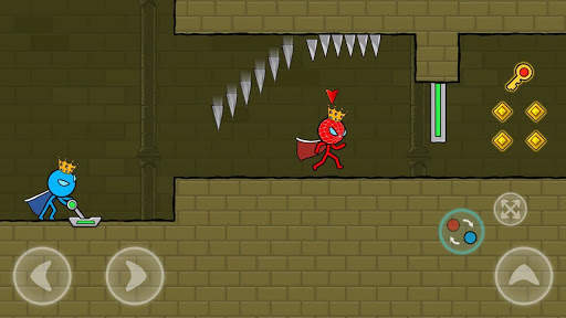 Stickman  Spider Red and  Blue adventure screenshot 2