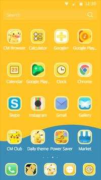 Little monster theme screenshot 2