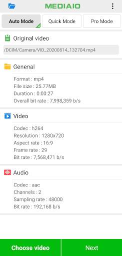 Video Compressor Lite screenshot 1