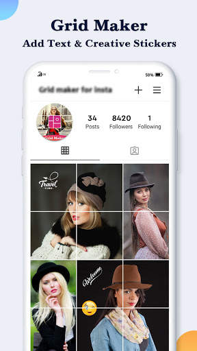 Grid Maker : Giant Square & Carousel Image Maker 3 تصوير الشاشة
