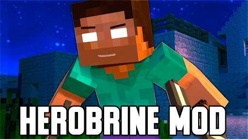 Herobrine Mod for Minecraft screenshot 2