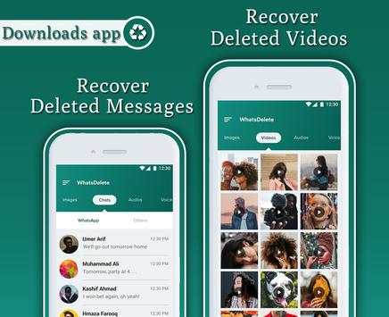View deleted messages & photo for whatsapp screenshot 1